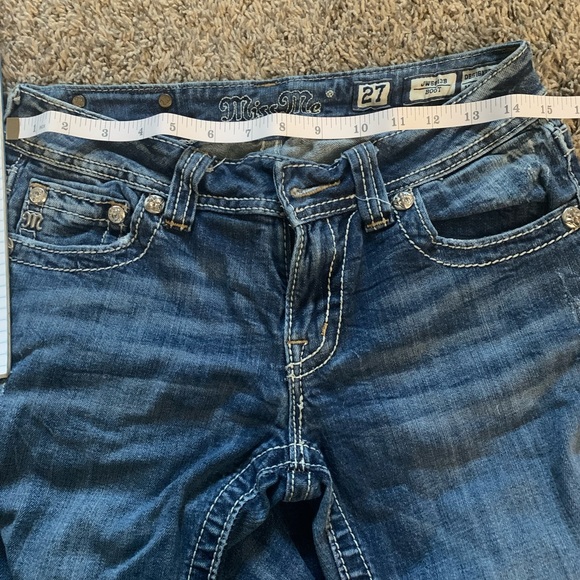 Miss Me Jeans JW 5813B/Bootcut 27w/33L - Picture 3 of 7